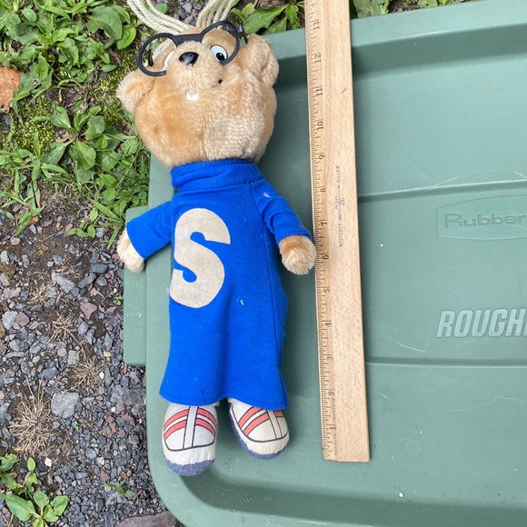 Vintage 1983 The Chipmunks Stuffed Dolls - Picture 4 of 4